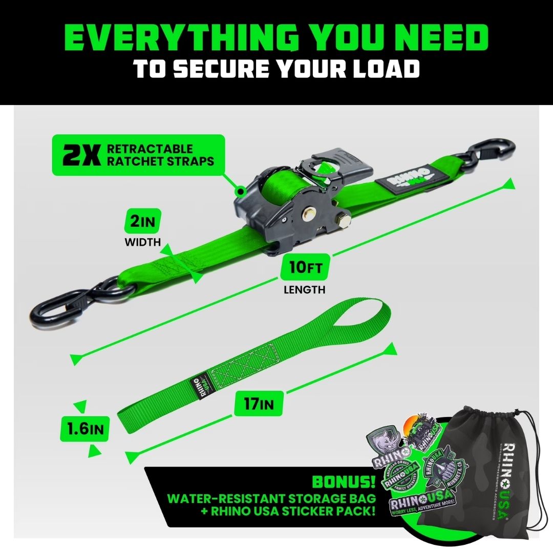 🔥 Father’s Day Sale 50% OFF 🎁 Perfect Gift – Retractable Ratchet Straps (2026 Upgraded Edition)