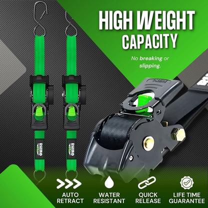 🔥 Father’s Day Sale 50% OFF 🎁 Perfect Gift – Retractable Ratchet Straps (2026 Upgraded Edition)