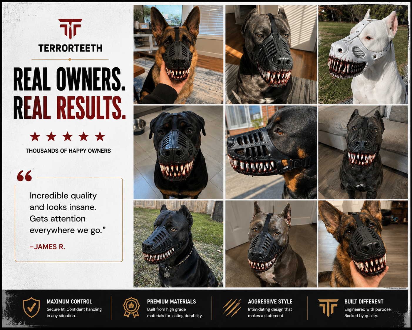 HELLBREED Dog Muzzle